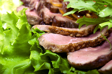 Image showing Meat appetizer   