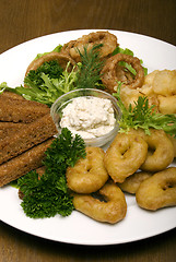 Image showing    Hot appetizer            