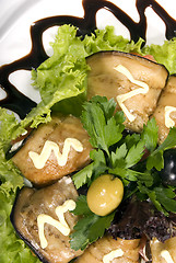 Image showing Aubergine appetizer  