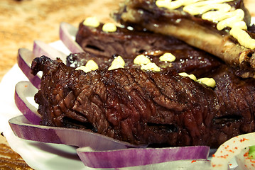 Image showing Fried meat          