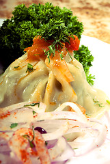 Image showing Hot asian dish  