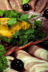 Image showing Meat appetizer   