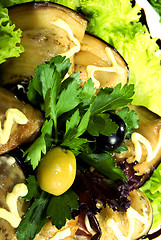 Image showing Aubergine appetizer   