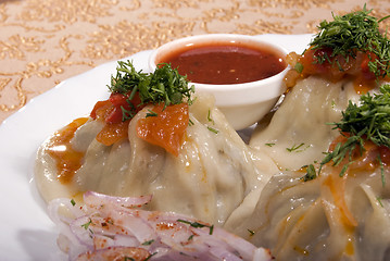 Image showing Hot asian dish  