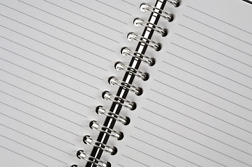 Image showing spiral bound notepad