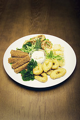 Image showing    Hot appetizer               