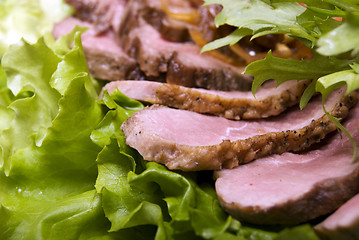 Image showing Meat appetizer    