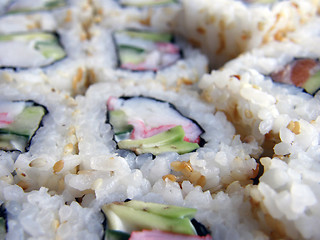 Image showing Traditional Japanese food           