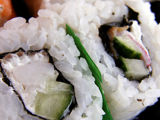 Image showing Traditional Japanese food       