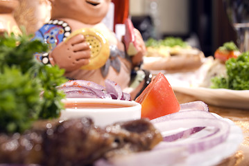 Image showing Festive table  