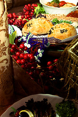 Image showing Festive table    