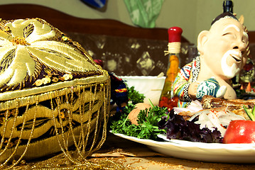 Image showing Festive board    