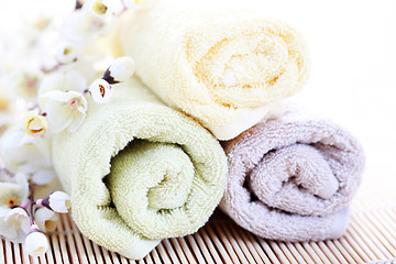 Image showing towels