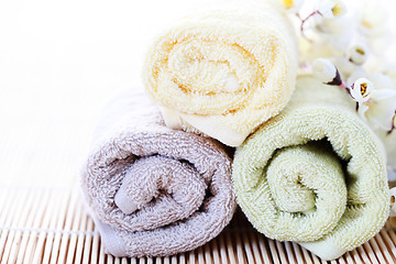 Image showing towels