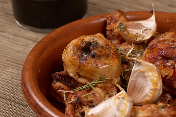 Image showing Garlic chicken