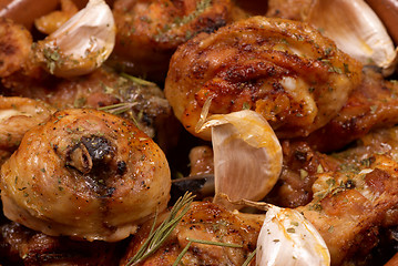 Image showing Garlic chicken