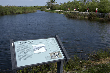 Image showing Royal palm visitor center