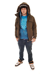 Image showing Boy with winter jacket.