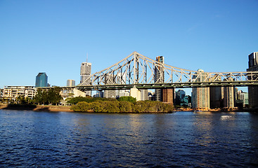 Image showing Story Bridge Brisbane Australia