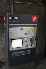 Image showing Subway ticket machine in Oslo