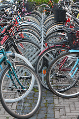 Image showing Parking bicycle