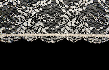 Image showing Background from lace