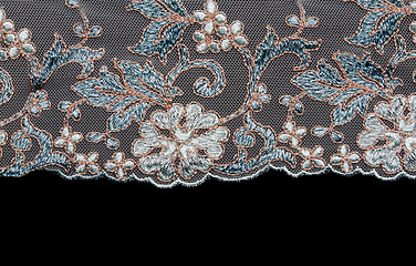 Image showing Background from lace
