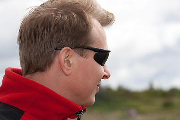 Image showing Portrait man in sunglasseses