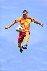 Image showing Soccer player