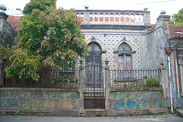 Image showing Old house facade