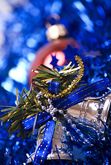 Image showing Christmas and New Year decorations 