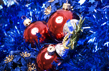 Image showing Christmas and New Year decorations 