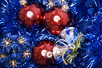 Image showing Christmas and New Year decorations   