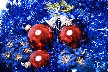 Image showing Christmas and New Year decorations  