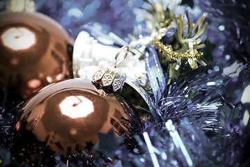 Image showing Christmas and New Year decorations   