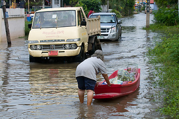 Image showing Monsoon season in Thailand