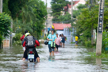 Image showing Monsoon season in Thailand