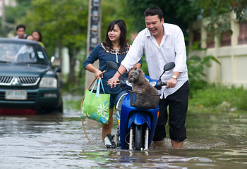 Image showing Monsoon season in Thailand