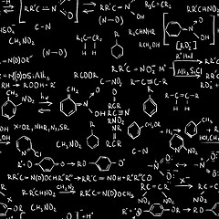 Image showing Chemistry formulas