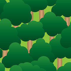 Image showing Abstract forest background