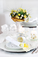 Image showing Place setting