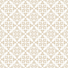 Image showing floral beige seamless