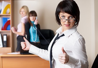 Image showing Businesswomen in office