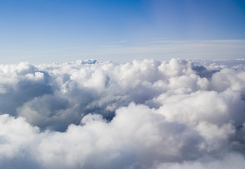 Image showing Clouds from top