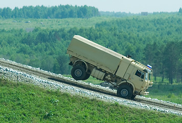 Image showing Jump of Kamaz