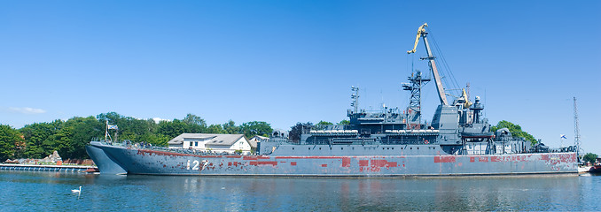Image showing Russian war ship