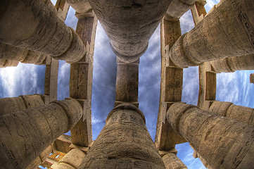 Image showing Karnak Columns
