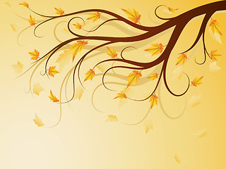 Image showing autumn tree
