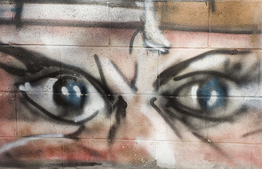 Image showing face graffiti