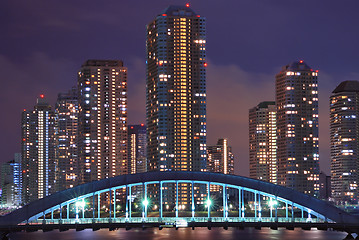 Image showing night Tokyo